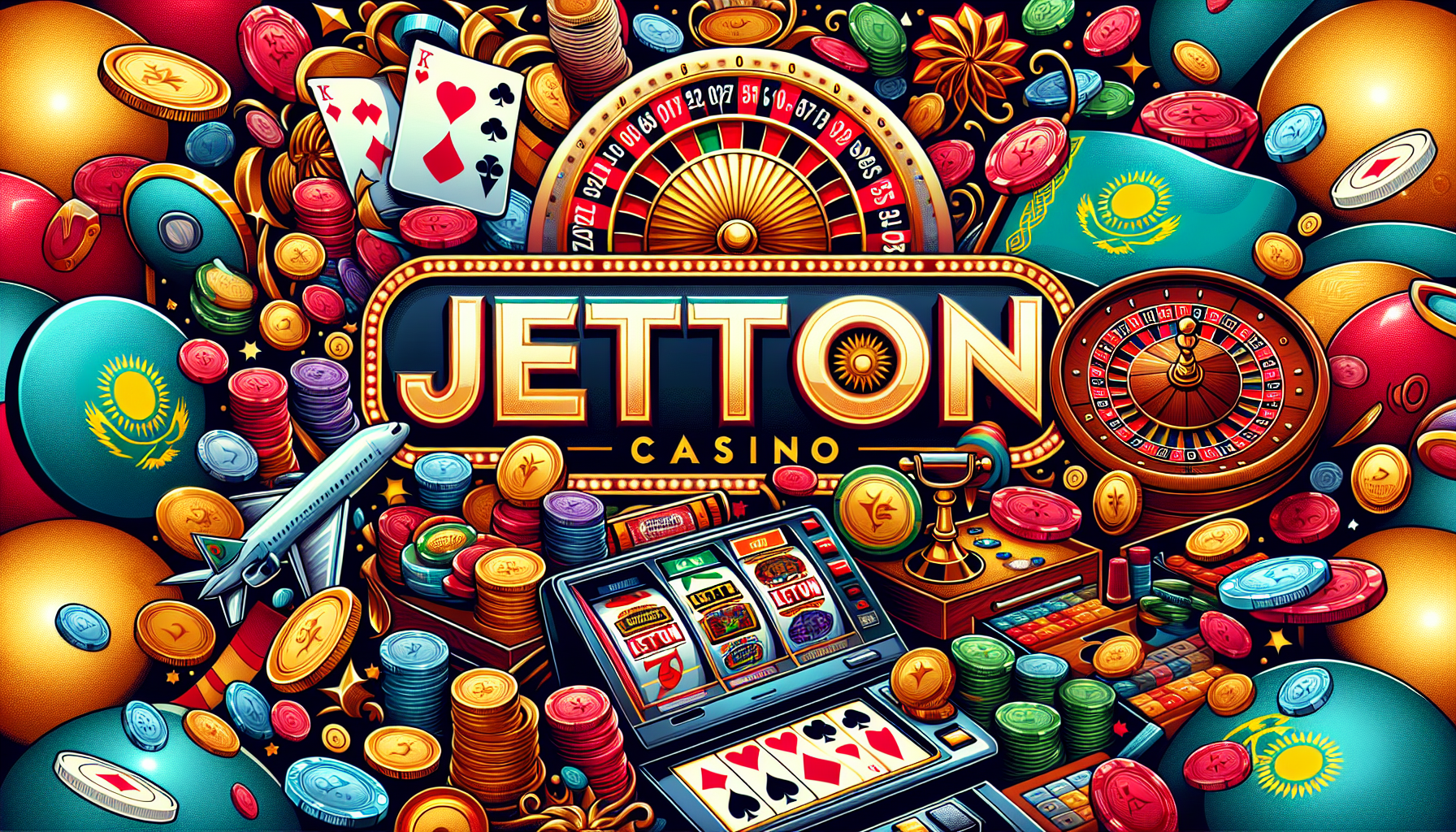 Главная страница онлайн казино JetTon